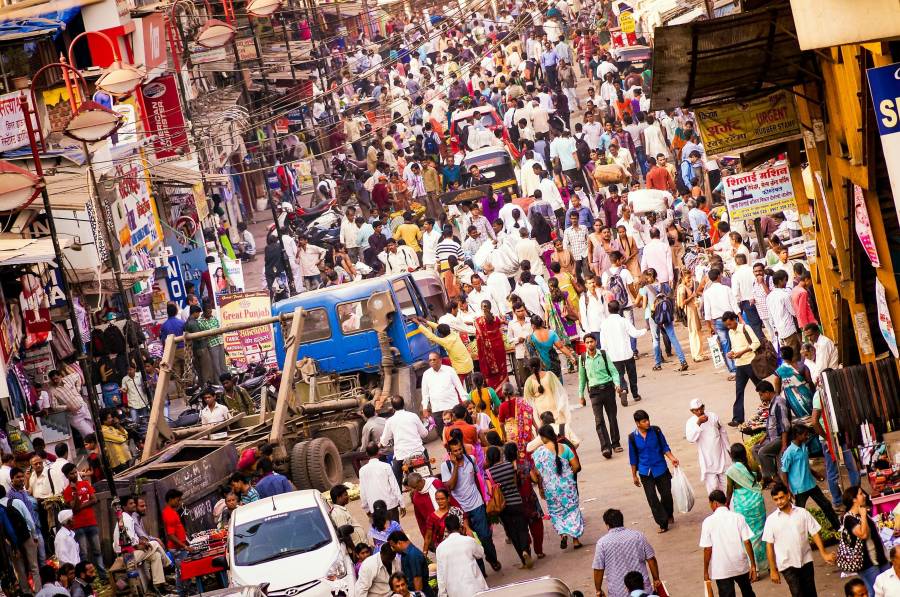 الازدحام السكاني في الهند