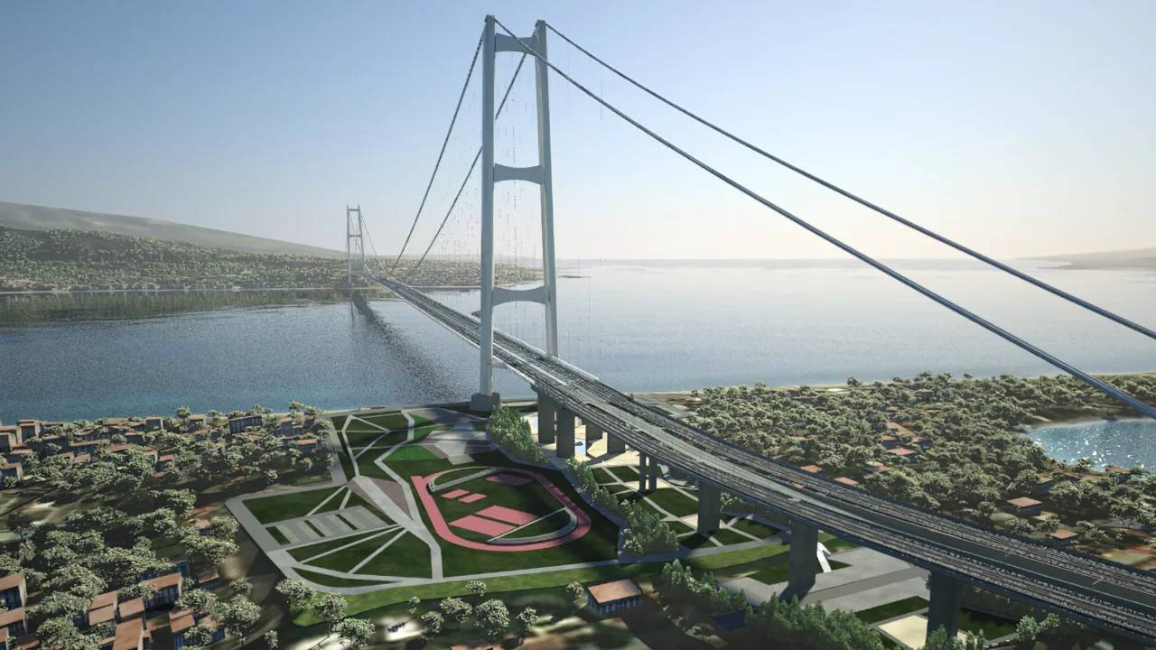 تصميم شركة وي بيلد لمشروع أطول جسر معلق في العالم