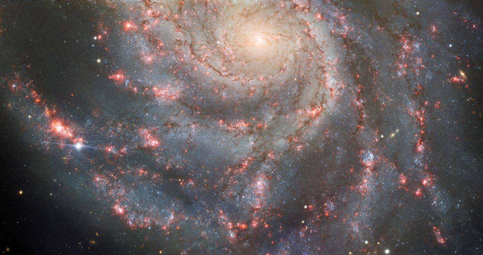 Hawaii observatory detects a starburst in the “Pinwheel” galaxy
