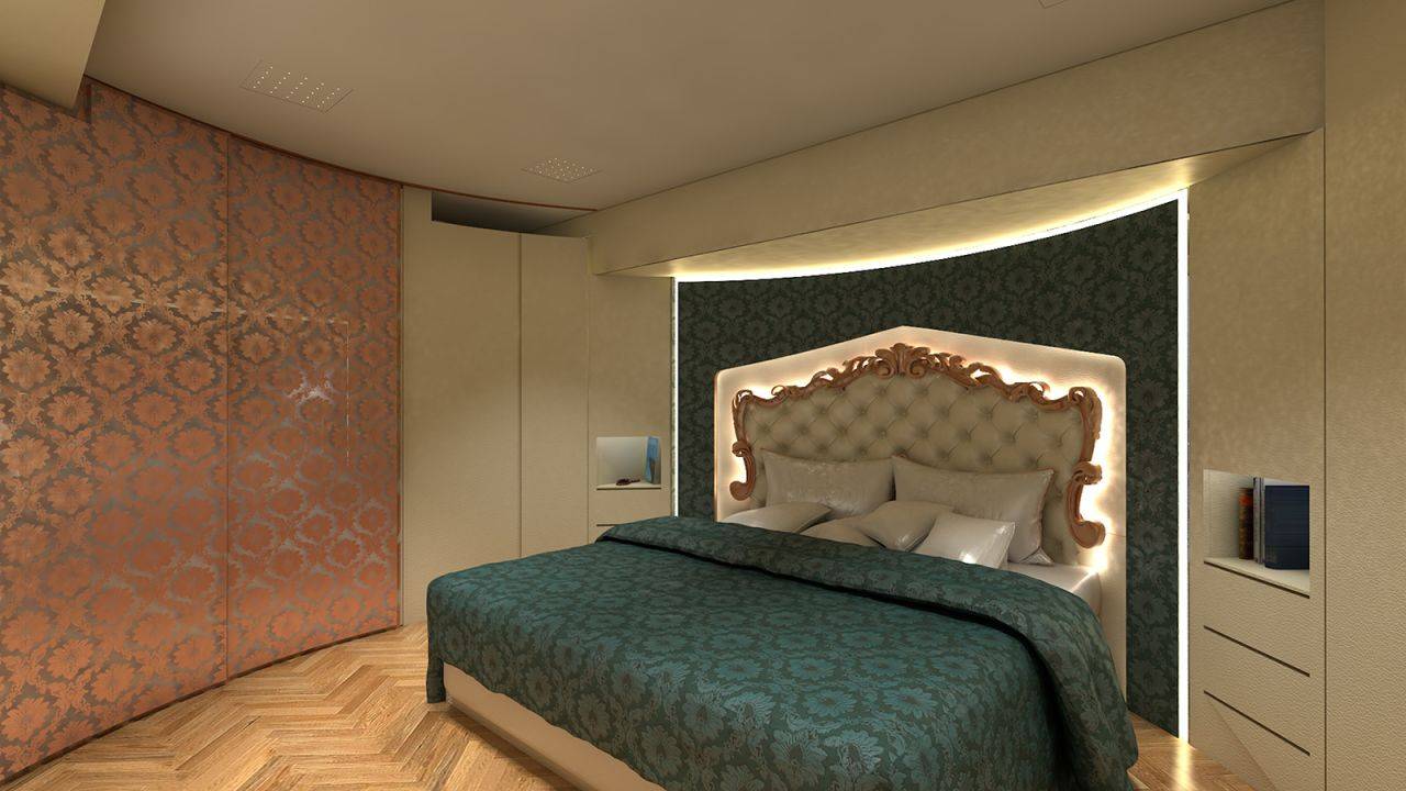 أثاث غرفة النوم من علامة هيبنوس الفاخرة التي تصمم الأثاث للعائلة المالكة البريطانية