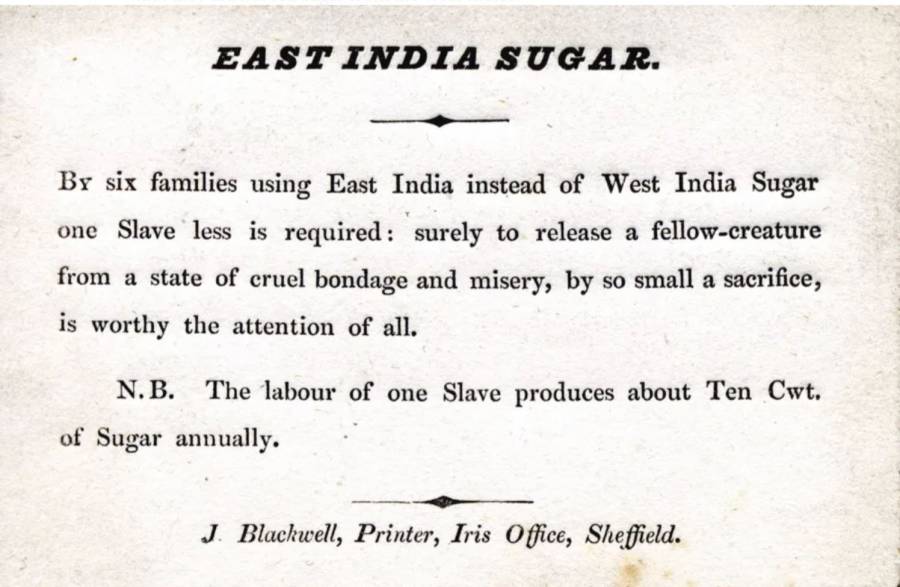 مقاطعة السكر القائم على العبودية