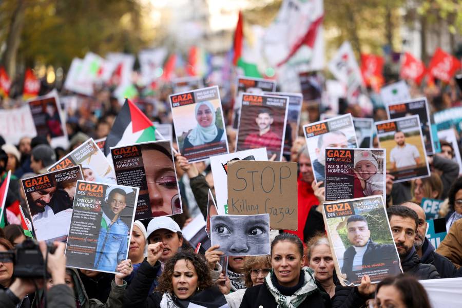 مظاهرات دعم فلسطين في باريس