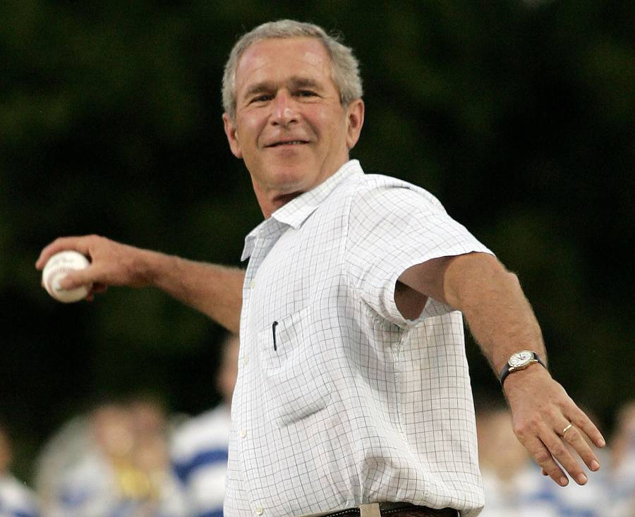 جورج بوش مالك لفريق بيسبول