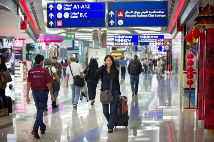 قفزة عالمية.. مطار دبي الدولي ثاني أكثر المطارات ازدحاماً في 2023